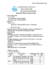 Đề cương tổng quát kinh tế lượng | Trường Đại học Kinh tế - luật, Đại học Quốc gia thành phố Hồ Chí Minh