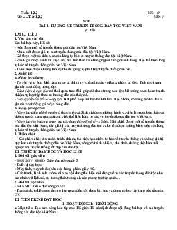 Giáo án Giáo dục công dân 8 (cả năm) | Chân trời sáng tạo