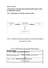 Thực trạng quy trình giao nhận xuất khẩu bằng đường biển của Công ty TNHH Holcom Việt Nam môn Kinh tế tài nguyên  | Học viện Nông nghiệp Việt Nam