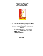 Bài tập: thiết kế lắp ráp mạch đếm thuận | Thực tập cơ bản | Trường Đại học Bách Khoa Hà Nội