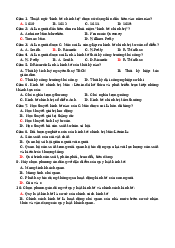 Câu hỏi trắc nghiệm - Triết học Mác-Lênin | Đại học Công nghiệp Thực phẩm Thành phố HCM
