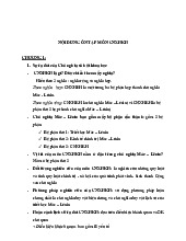Đề cương môn chủ nghĩa xã hội – khoa học  Trường Đại học bách khoa - Đại học đà nẵng
