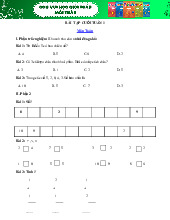 Bài tập cuối tuần toán 1