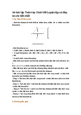 Vở bài tập Toán lớp 5 bài 108 Luyện tập có đáp án chi tiết nhất