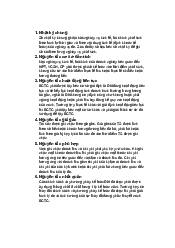 Lý thuyết Nguyên lý kế toán | Học viện Ngân Hàng