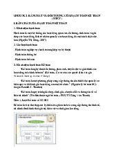 Chương 1 Bản Chất Và Đối Tượng Của Hạch Toán Kế Toán  môn Nguyên lý kế toán   | Học viện Nông nghiệp Việt Nam