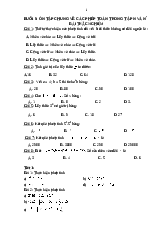 Phiếu bài tập toán. ÔN TẬP CHUNG CÁC PHÉP TOÁN