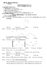 Đề cương giữa kì 1 Toán 12 năm 2025 – 2026 trường THPT Xuân Phương – Hà Nội