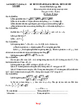 Đề Thi Tuyển Sinh 10 Toán Chung Sở GD Nam Định 2025-2026 Có Lời Giải