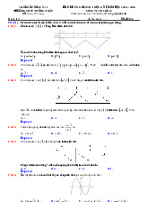 Đề kiểm tra cuối học kì 1 môn Toán lớp 12 năm học 2025 - 2026 Trường THPT Thống Nhất - Đồng Nai
