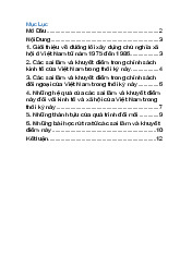 Tìm hiểu về đường lối đổi mới toàn diện của đất nước tại đại hội VI- ôn tập môn lịch sử Đảng–Trường Đại học kinh doanh và công nghệ Hà Nội