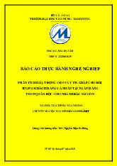 Báo cáo Thực hành Nghề nghiệp: Phân tích Cho vay Tín chấp tại MB Bank Bắc Sài Môn Thực hành nghề nghiệp 2 | Trường Đại học Tài chính - Marketing