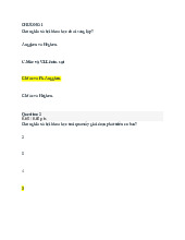 TOP các câu hỏi trắc nghiệm ôn tập chương 1 và chương 2 học phần Chủ nghĩa xã hội khoa học | Trường Đại học Phenikaa