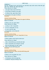 Bài tập triết học các chương - Triết học Mác - Lênin | Trường Đại học Mở Thành phố Hồ Chí Minh