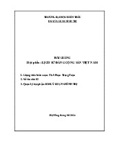 Bài giảng môn Lịch sử đảng | Trường Đại học Kiến trúc Đà Nẵng