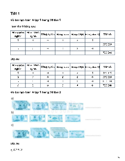 Vở bài tập Toán lớp 4 trang 36 Bài 10: Số có sáu chữ số. Số 1 000 000 Kết nối tri thức