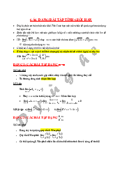 Các dạng bài tập tính giới hạn | Giải tích 1 | Đại học Bách Khoa Hà Nội