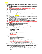 Ôn tập Chương 1-3 - Kinh Tế học cơ bản | Kinh tế chính trị Mác - Lênin | Đại học Tôn Đức Thắng