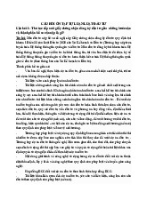 Câu hỏi tự luận ôn tập môn Luật kế toán | Trường Đại Học Nha Trang