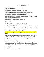 Đề cương môn Tư tưởng Hồ chí minh - trường đại học kinh tế- tài chính thành phố Hồ chí minh.