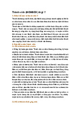 Thành viên (MEMBER) là gì ?