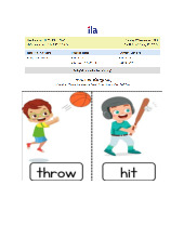 Bài ôn tập Tiếng Anh 2025