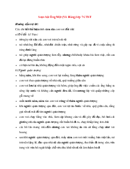 Soạn Ông Một - Vũ Hùng ngắn gọn | Ngữ Văn 7 Chân Trời Sáng Tạo tập 1