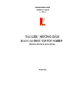Hướng Dẫn Báo Cáo Thực Tập Tốt Nghiệp  | Thực tập cơ bản | Trường Đại học Bách Khoa Hà Nội
