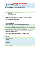 Đề thi trắc nghiệm môn Pháp luật đại cương | Trường đại học Mở Hà Nội