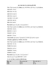 Bài tập môn Tài chính Quốc tế | Học viện Tài chính