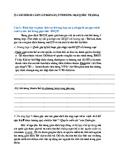 Bộ câu hỏi 38 câu vấn đáp luật 2024 môn Luật thương mại quốc tế | Trường Đại học Luật Hà Nội