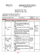 Kế Hoạch Dạy Học Tin 11 Kết Nối Tri Thức Năm Học 2025-2026