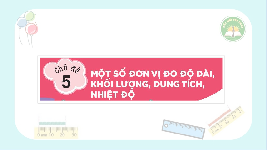 Giáo án điện tử Toán 3 Chương 1 Cánh diều: Mi-li-mét