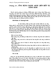 Tài liệu chương 18 - Cấu trúc dữ liệu và giải thuật | Trường Đại học CNTT Thành Phố Hồ Chí Minh