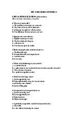 Câu hỏi ôn tập Microeconomics - Recognition & Application | Microeconomics | Trường Đại học Quốc tế, Đại học Quốc gia Thành phố Hồ Chí Minh