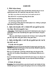 Quân chủ - Tóm tắt kiến thức | Trường Đại học Kinh tế – Luật, Đại học Quốc gia Thành phố Hồ Chí Minh