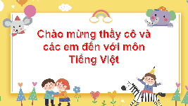 Giáo án điện tử Tiếng Việt 3 Tập 1 Bài 1 Kết nối tri thức:  Ngày gặp lại - Nói và nghe: Mùa hè của em