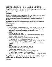 CÁC DẠNG BÀI TẬP CHƯƠNG 1+2+3+4 | Trường Đại học Kinh Tế - Luật