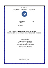 Lập kế hoạch Digital marketing cho shopee trong giai đoạn tháng 8 đến tháng 12 năm 2022 môn Chuyên ngành Marketing | Học viện Nông nghiệp Việt Nam