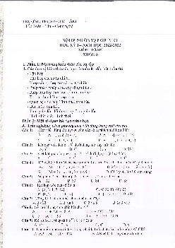 Đề cương ôn tập giữa kì 1 Toán 6 năm 2022 – 2023 trường THCS Ngọc Lâm – Hà Nội