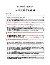 Đề Cương Lý Thuyết nguyên lý thống kê | Đại học Kinh tế kỹ thuật công nghiệp