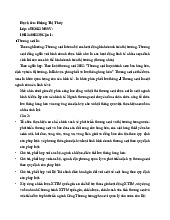 Đề cương ôn tập - Môn Kinh tế vĩ mô - Đại Học Kinh Tế - Đại học Đà Nẵng