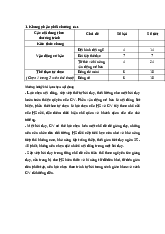 Giáo án Giáo dụ thể chất lớp 1- Sách Cánh diều