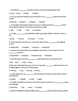 Lexico and Grammar test