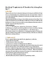 Hệ số là gì? Ý nghĩa của hệ số? Tìm hiểu về hệ số trong Toán lớp 7