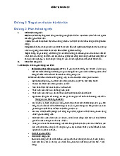 Tài Liệu Học Tập Chương 1 & 2 Môn Quản trị nhân lực | Đại học Kinh Tế Quốc Dân