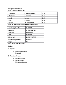 Bài tập ôn tập học phần Tiếng anh cơ bản