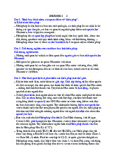 Bài tập lý thuyết môn Luật Hiến Pháp chương 1+2 có đáp án | Đại học Nội Vụ Hà Nội