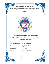 Phân tích 6 cặp phạm trù cơ bản của phép biện chứng duy vật và rút ra bài học | Môn Triết học Mác - Lênin - Đại học Kinh Tế Quốc Dân