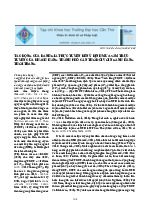 TÁC ĐỘNG CỦA ĐÁNH GIÁ TRỰC TUYẾN ĐẾN Ý ĐỊNH MUA SẮM TRỰC TUYẾN CỦA KHÁCH HÀNG THÀNH PHỐ CẦN THƠ ĐỐI VỚI NGÀNH HÀNG THỜI TRANG